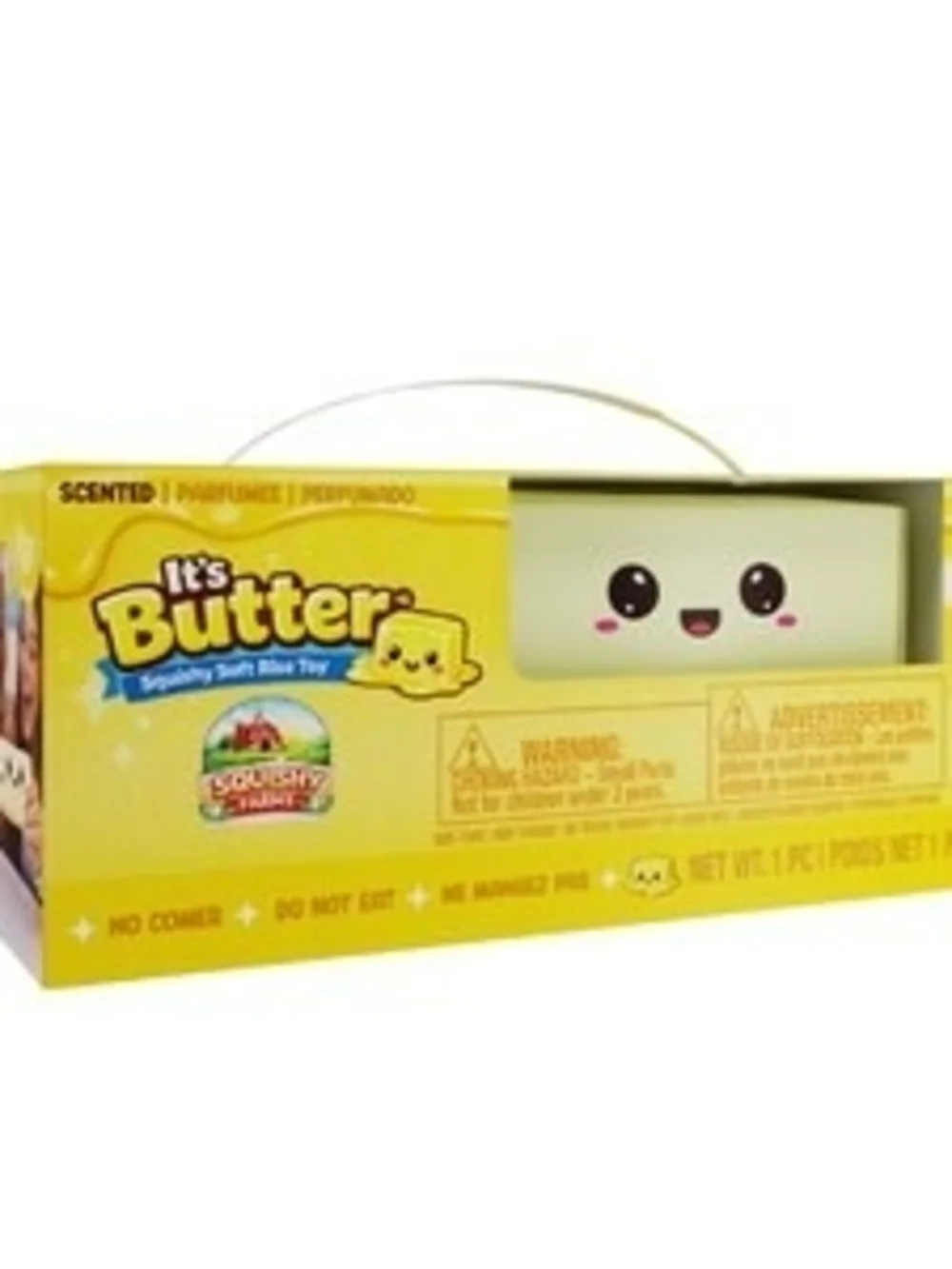 Squishy Farms It's Butter 2.0 Squeeze Toy, Butter Scent